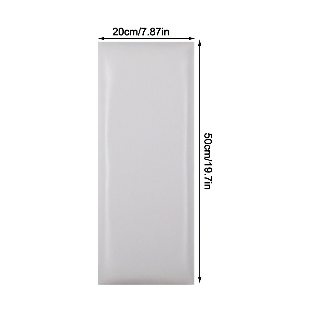 Tatami 3D Wall Stickers Anti-collision Waterproof Headboard Bed Soft Bag Soft Protection Rectangular Background Wall Pad