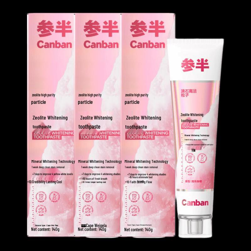 Sanban Zeolite Whitening & Gum Care Toothpaste