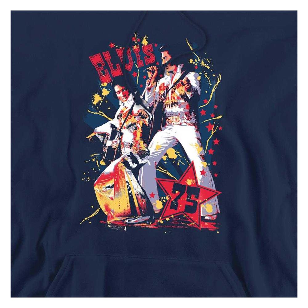 Elvis Presley Unisex Erwachsenen Adler Elvis Hoodie