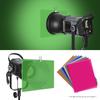 8 Colors set PET Transparent Gel Lighting Filter 50 * 40cm  20 * 16in Coloured Overlays Tinted Correction Gels Light