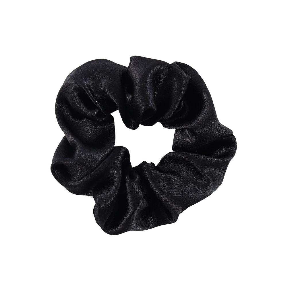Satin Silk Scrunchies Soft Hair Ties Fashion Hair Bands Hair Bow Ropes Elastic Bracelets Ponytail Holders Hair Accessories for Women Girls