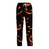 Mens Halloween Printed Drawstring Lounge Pants Casual Relaxed Fit Sleepwear Trousers with Pumpkin Pattern Design