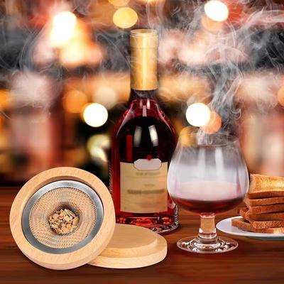 Whiskey Räucherset mit Holzchips-5 Geschmacksrichtungen Old Fashioned Getränkeräucher Infuser für Cocktails Geburtstags-Bourbon-Geschenke Bar Küche