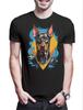 Doberman Art Mens T-Shirt Watchdog Dog Sports Doberman Pinscher Dog Dog