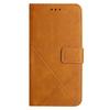 For Xiaomi 14T Leather Case Line Pattern Wallet Phone Cover