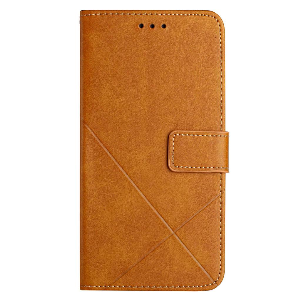 For Xiaomi 14T Leather Case Line Pattern Wallet Phone Cover