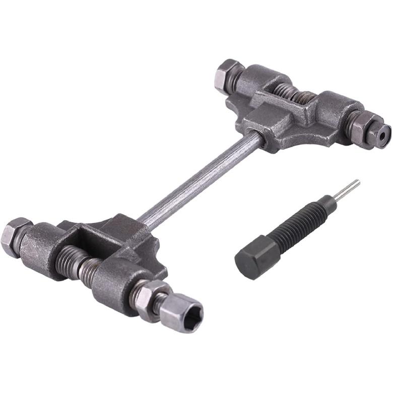 Motorcycle Timing Chain Breaker Tool with Rivet Cutter for Camshaft Chain Removal and Repair Kit