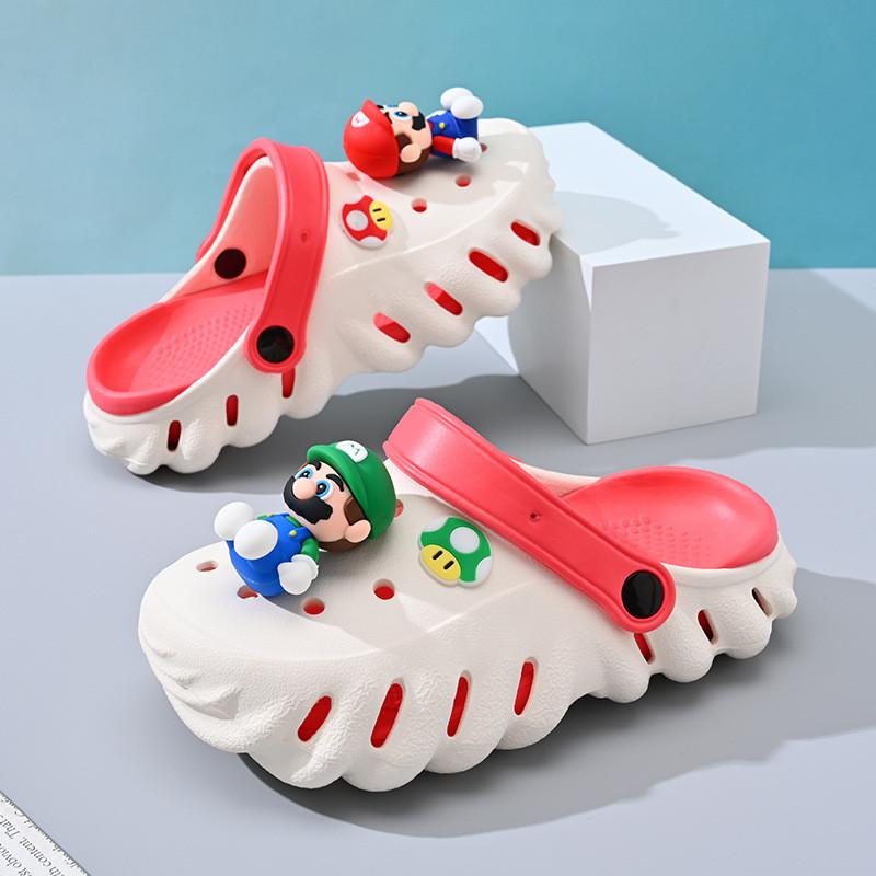 Mario Sommer Kinder Strandschuhe Rutschfest Langlebige Clogs Für Jungen Und Mädchen In Lebendigen Farben