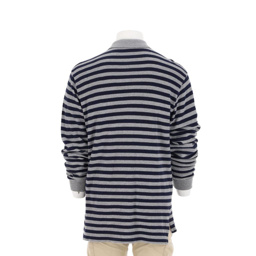 Seconde vie - Polo manches longues Homme Gris - Excellent état