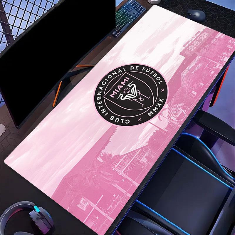 Miami CF Mouse Pad, Large Gaming Desk Mat, Non-slip XXL Mousepad for Laptop & Tablet, Mini PC Playmat with Stitched Edges