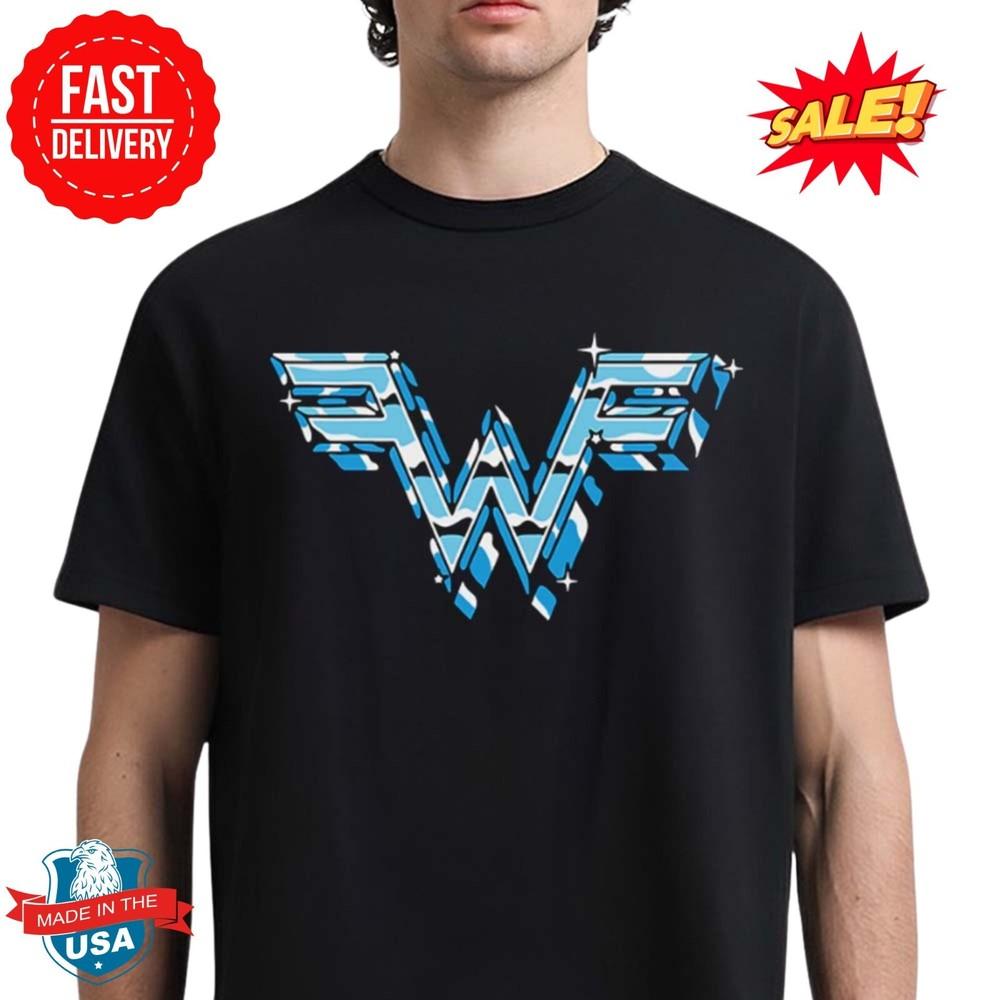Футболка с логотипом Weezer Chrome S-5XL L