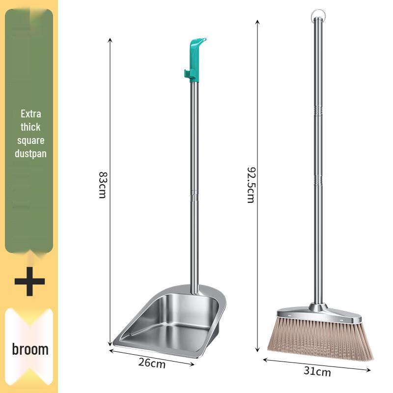 Ally 2023 Home Broom & Dustpan Set