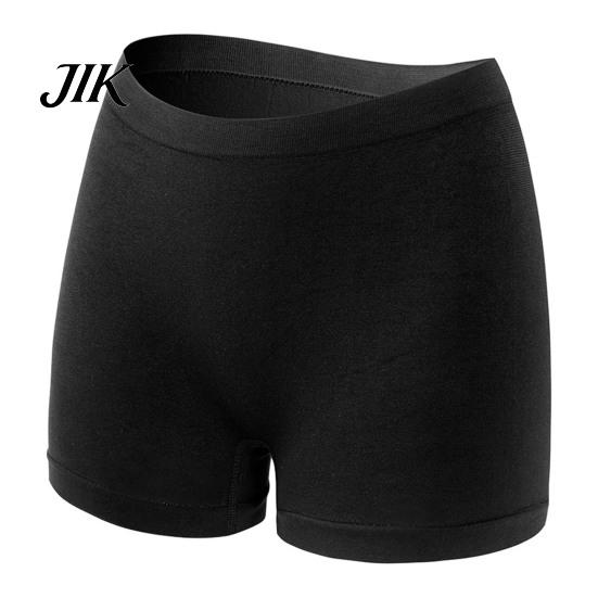 Mini Skirt Inner Shorts Women Safety Pants High Elasticity Solid Color Ice Silk Seamless Anti-exposure Waist Quick Dry Yoga Underpants
