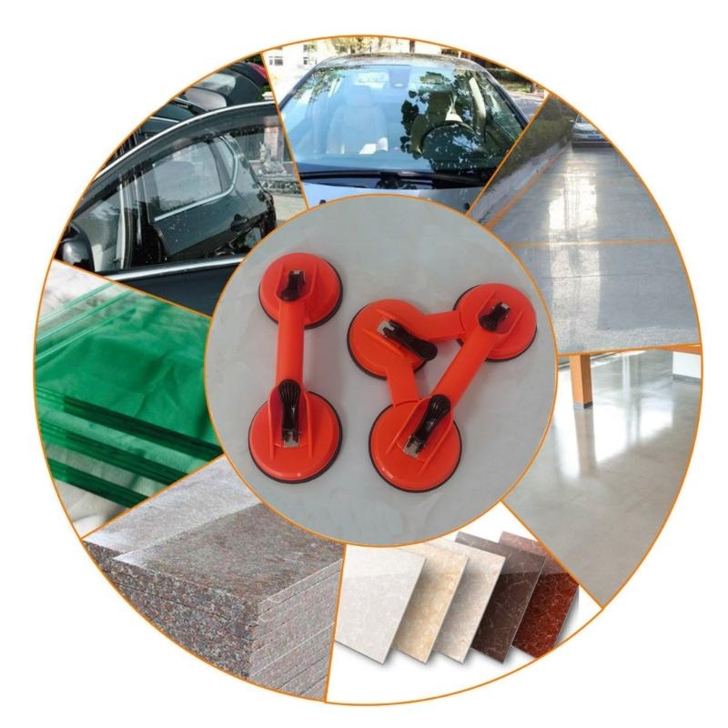 Lightweight High Capacity Glass Suction Cups for Smooth Surfaces Lifting Installation Tasks Safe Handling of Large Items
