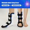 Bota walker para fractura de tobillo transpirable, caminable, tobillera de soporte ajustable, estabilizador de tobillo para soporte de pie roto y esguince