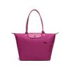 Le Pliage Club Fabric Long Handle Snap Closure Nylon Crossbody Tote Bag Small Women Bags Purple Red 1899619P40