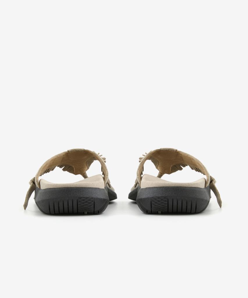 Romantic Move The Loose Flip-Flops R25M703 (Beige Suede)