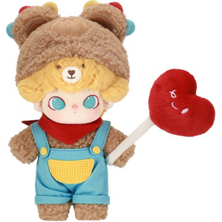 New POP MART Dimoo Date Japanese Style Row Cotton Doll Dolls 28cm 1221120003