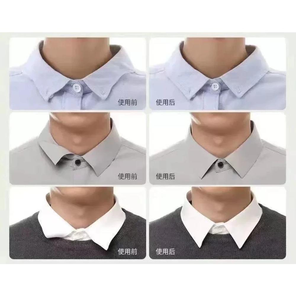 Self-adhesive Collar Fixed Pads Collar Styling Tape Does Not Warp Shirt Neck Protector Pads Shirt Collar Support Pad