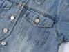 Trendy Women's Spring/Autumn Retro Slimming Hong Kong Style Washed Denim Jacket