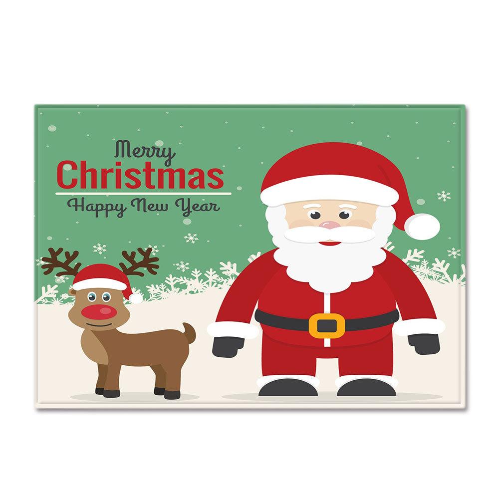 Christmas Living Room Floor Mat Bedroom Dining Room Carpet Carpet Doormat