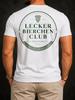 Round Lecker Bierchen Club Tee Circular Green Club Seal Hop Symbol And Member Gerunisex Unisex All TShirt
