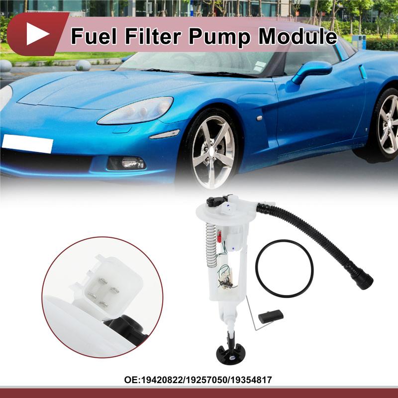 X Autohaux Electric Fuel Pump Assembly for Chevy Corvette 2009-2013 Right Side 6.2L 7.0L Fuel Filter Pump Module Inlet Strainer