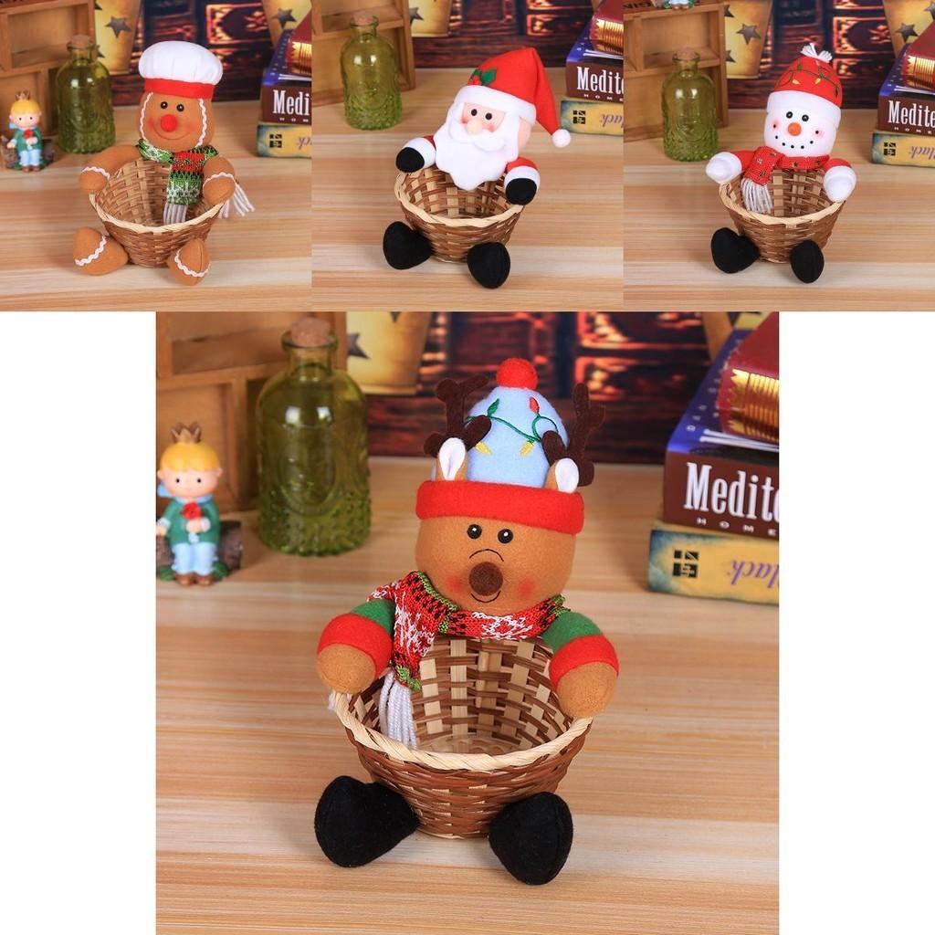 Delightful Christmas Candy Basket With Premium Quality For Festive Home Decor