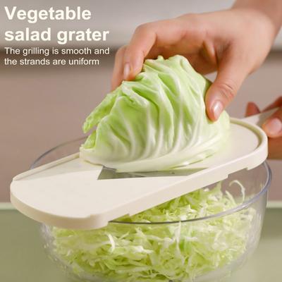 Sebze Doğrayıcı Rende Profesyonel Yemek Rendesi Salata Lahana Havuç Dilimleyici Çok Yönlü Mutfak Aleti Dilimleme ve Rendeleme için