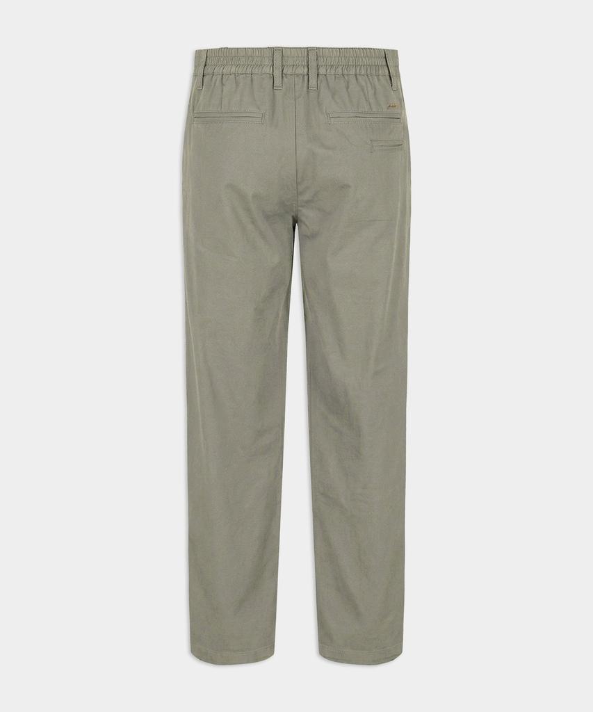 BIRBANTE Cool Stretch R.C Fit Elastic Waist Chino Pants - Beige