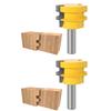 Fresa para Piso de Carboneto com Espiga 12/12.7mm Shank Broca Router Macho e Fêmea