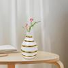 Flower Vase, Desktop Flowers Arrangement, Nordic Glossy Bud Vases Ornament for Bedroom Dining