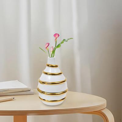 Vaso da Fiori, Composizione Floreale da Scrivania, Ornamento Vasi Germogli Nordic Lucidi per Camera da Letto Sala da Pranzo
