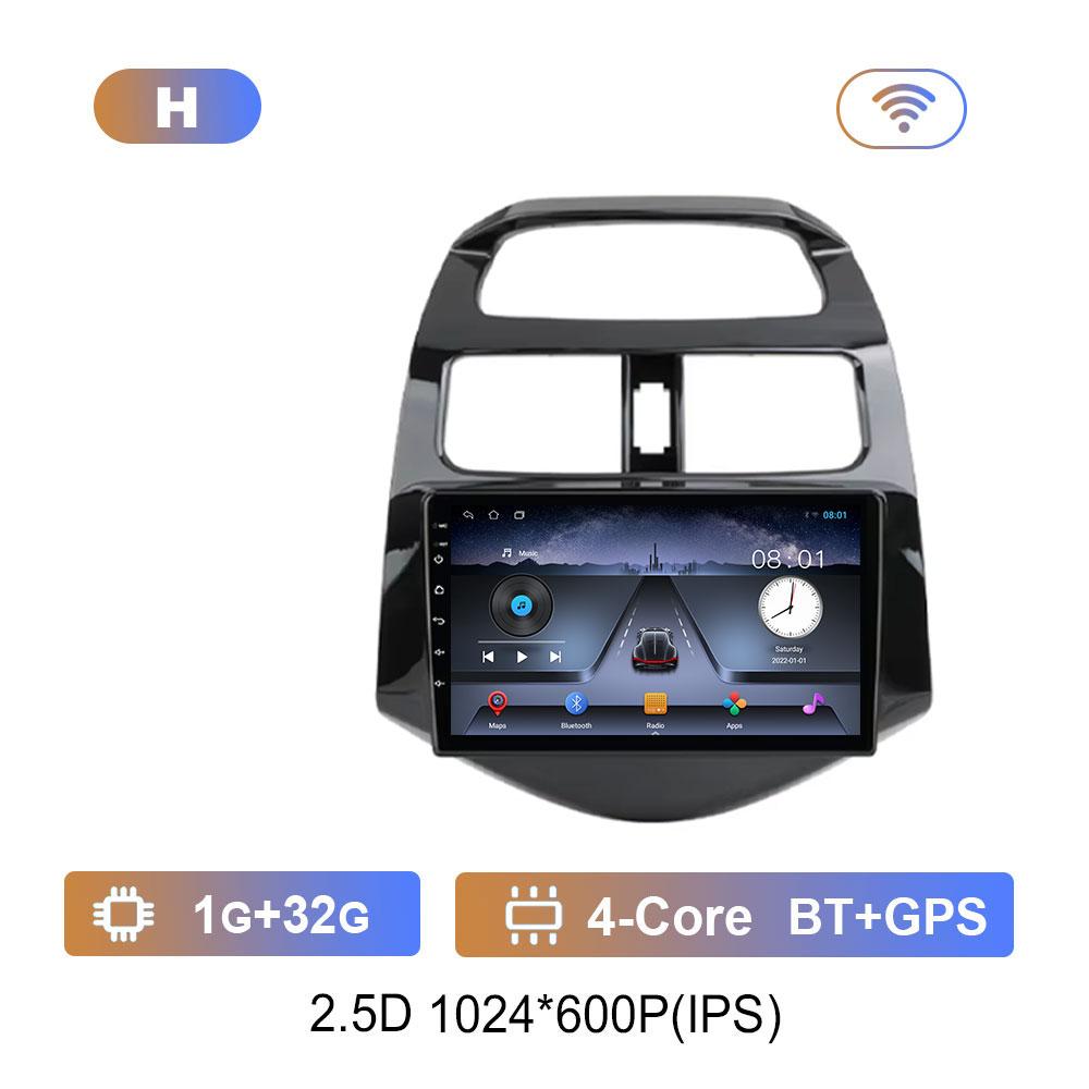 

DSP стерео автомобильный радиоприемник мультимедийный проигрыватель для Chevrolet Spark Beat Matiz Creative 2009 - 2016 Android 14 Navi GPS QLED экран