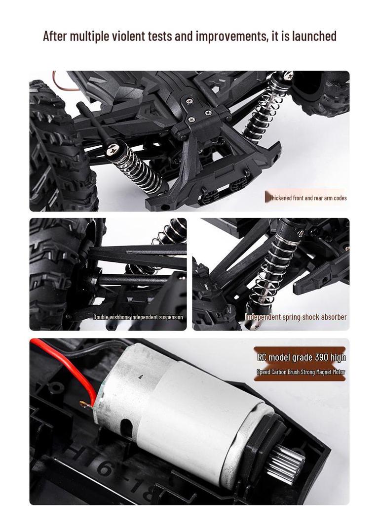 RC High-Speed 4WD Drift Off-Road Climbing Monster Truck Toy