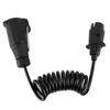 Trailer Wiring Spring Wire Connection Cables Extension Cord Caravan Connectors 12V 7 To 13 Pin