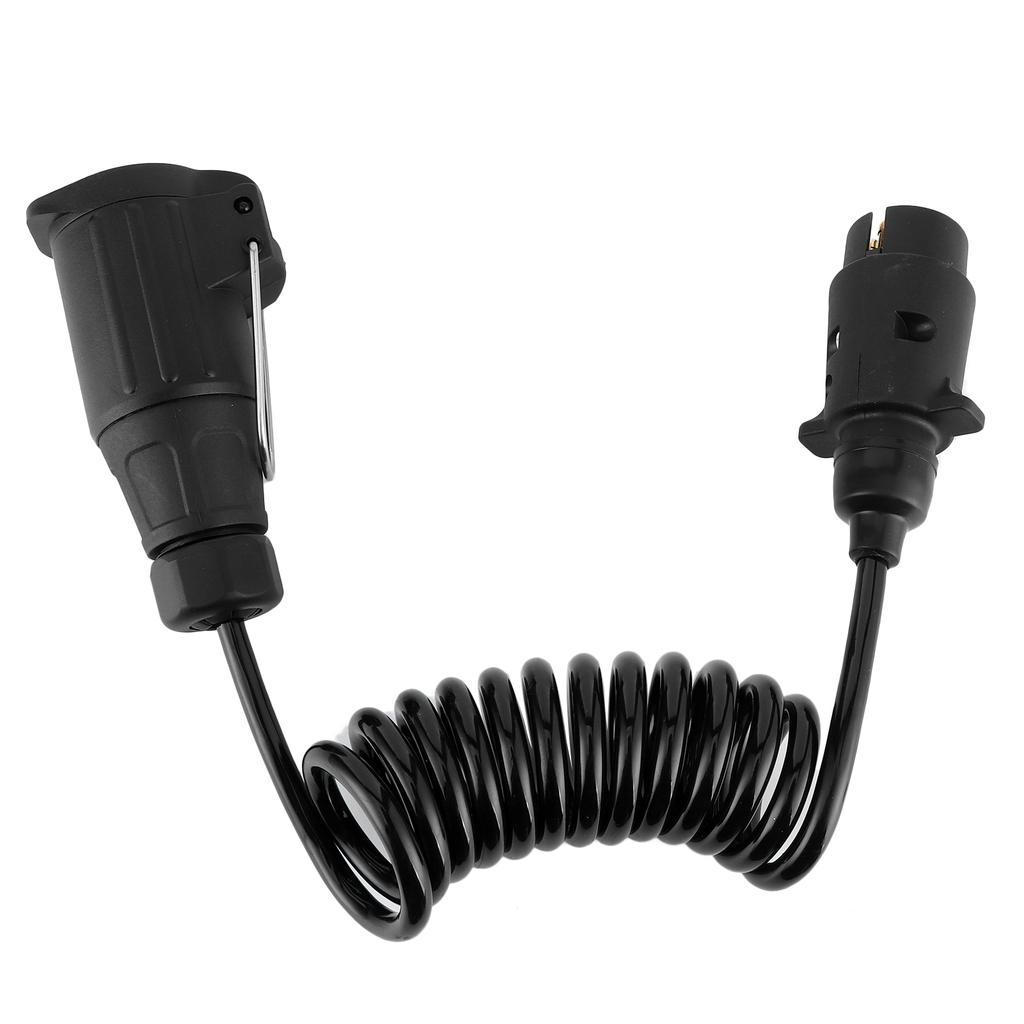 Trailer Wiring Spring Wire Connection Cables Extension Cord Caravan Connectors 12V 7 To 13 Pin