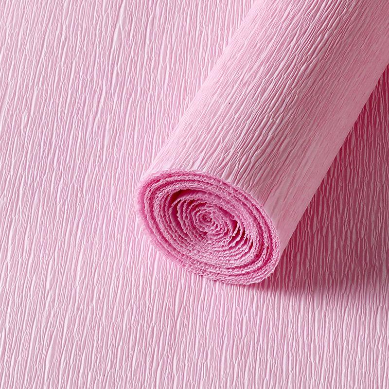 Farbiges Krepppapier für Blumenverpackungen und DIY-Floralkunst