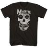 Fashion Misfits Punk Style Tshirt Retro Street Skull Pattern Men's T-shirt