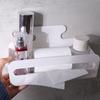 Wall Mounted Magnetic Storage Box Punch Free Refrigerator Organizer Tissue Dispenser  for Wipes