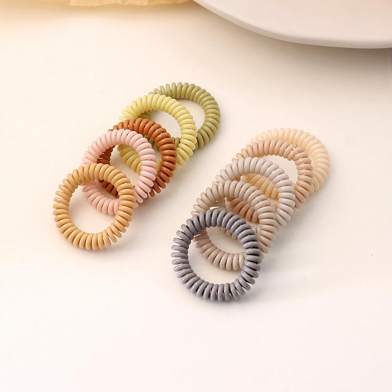New Color Phone Cable Headband Simple Waterproof Hair Band Girl Versatile Hair Rope Adult Phone Band Rubber Band Hair Accessories