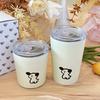 Coffee Cup High Value Women Portable Thermos Cup Cute Small Milk Tea Water Cup