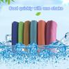 8PCS Polyester Cooling Towel Lightweight Microfiber Towel Durable Ice Towel  Hot Weather