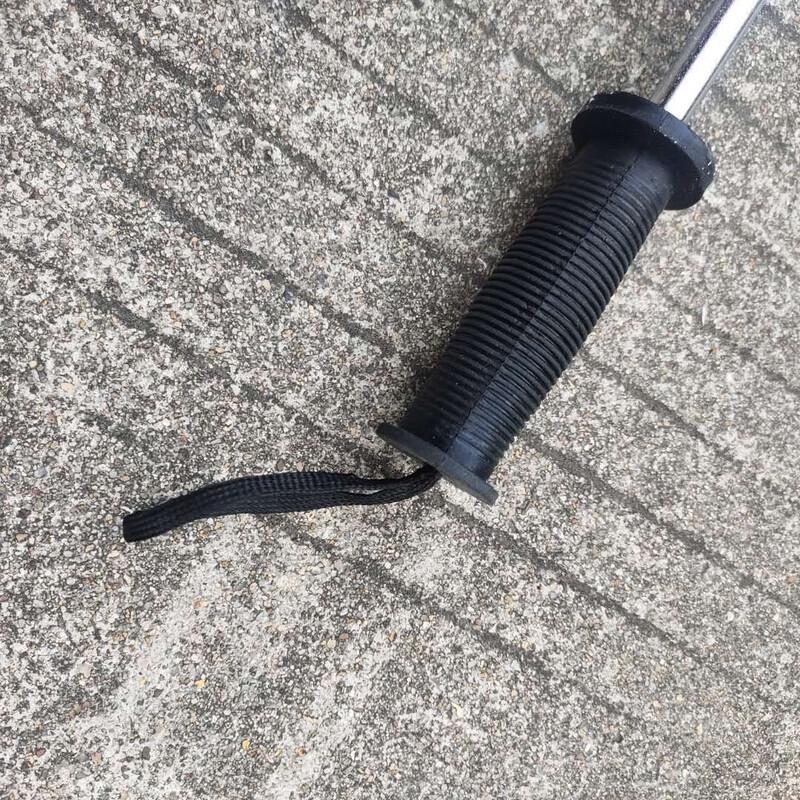 Portable Metal Self-Defense Spiked Baton