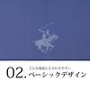 Ogawa (Ogawa) BHPC (Beverly Hills Polo Club) Long Umbrella, Gray, Solid Color, Large Size, One-Touch Jump Closure, Brand Logo, Simple Design, 71159