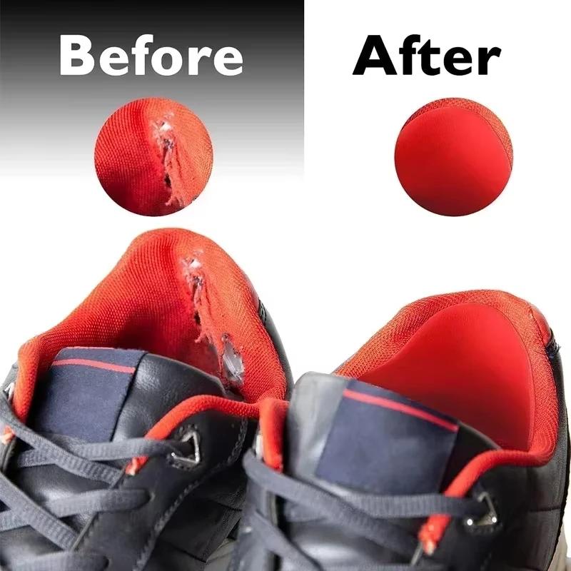 Non-Toxic Heel Repair Subsidy Sticky Shoes Hole Sneakers Insoles Patch Heel Pads Heels Sticker Protector Foot Care Anti-Wear Inserts 4 Pcs