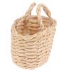 1:12 Dollhouse Mini Rattan Hand-Woven Vegetable Food Storage Basket Doll Decor