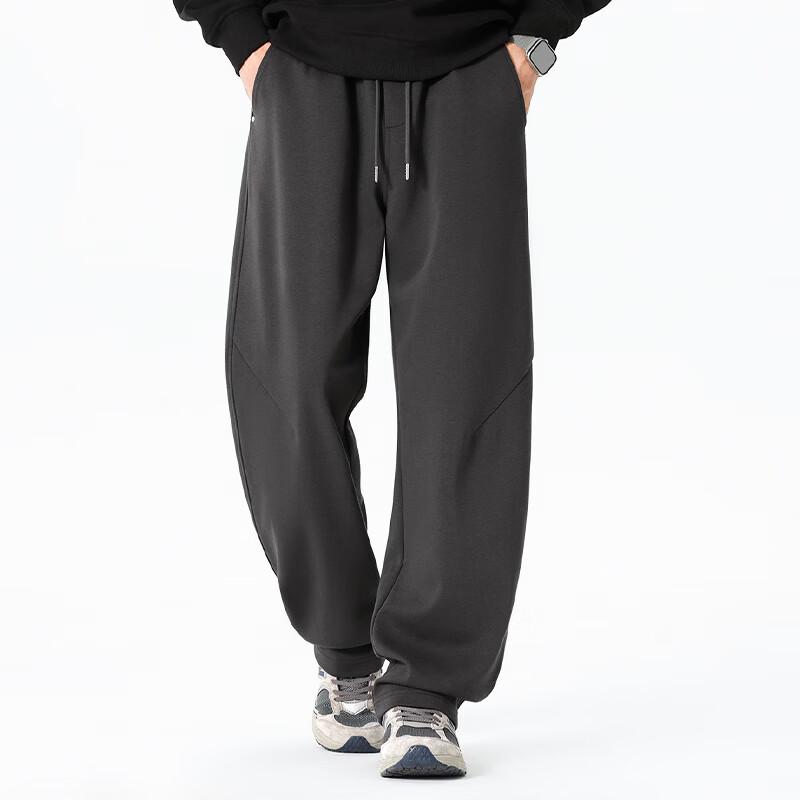 MINISO Men's Cotton-Feel Sports Sweatpants