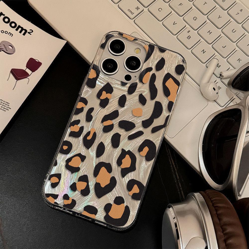 Retro leopard print for iPhone17promax2026 new mobile phone case Apple 17 laser 15/16x