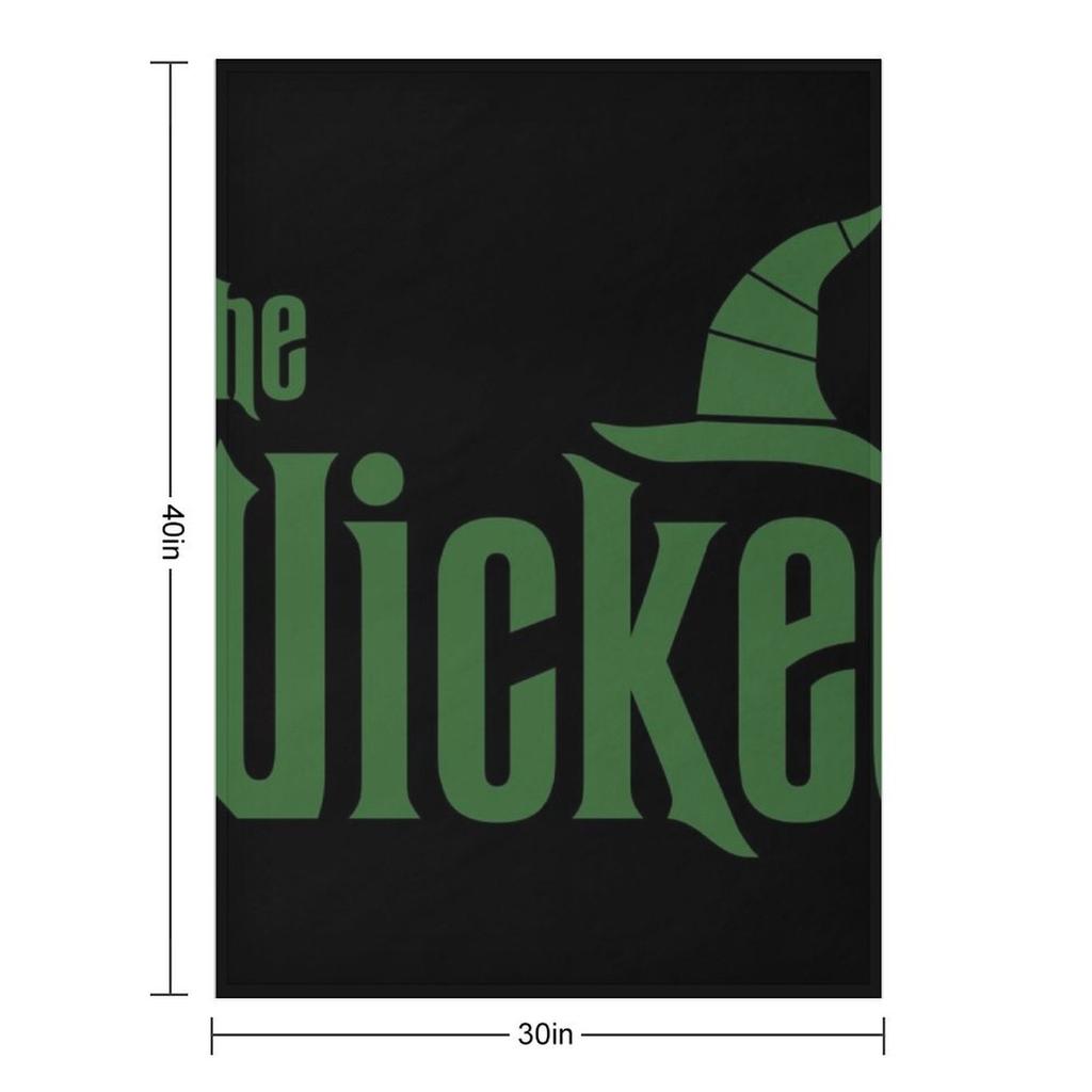 The Wicked Throw Blanket Beautifuls heavy to sleep Plaid on the sofa Soft Beds Blankets